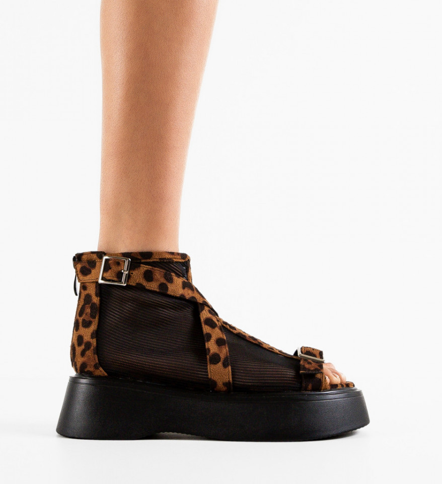 Sandale dama Tomila Animal Print - Img 2