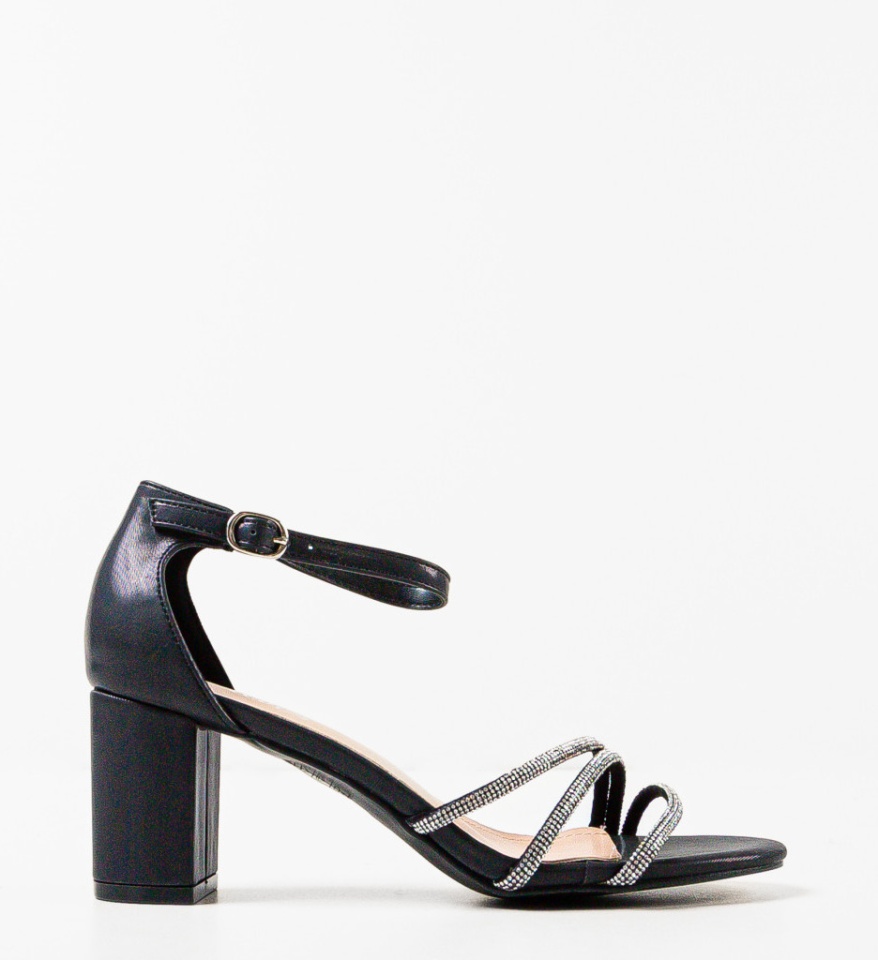 Sandale dama Yunus Negre 2 - Img 5