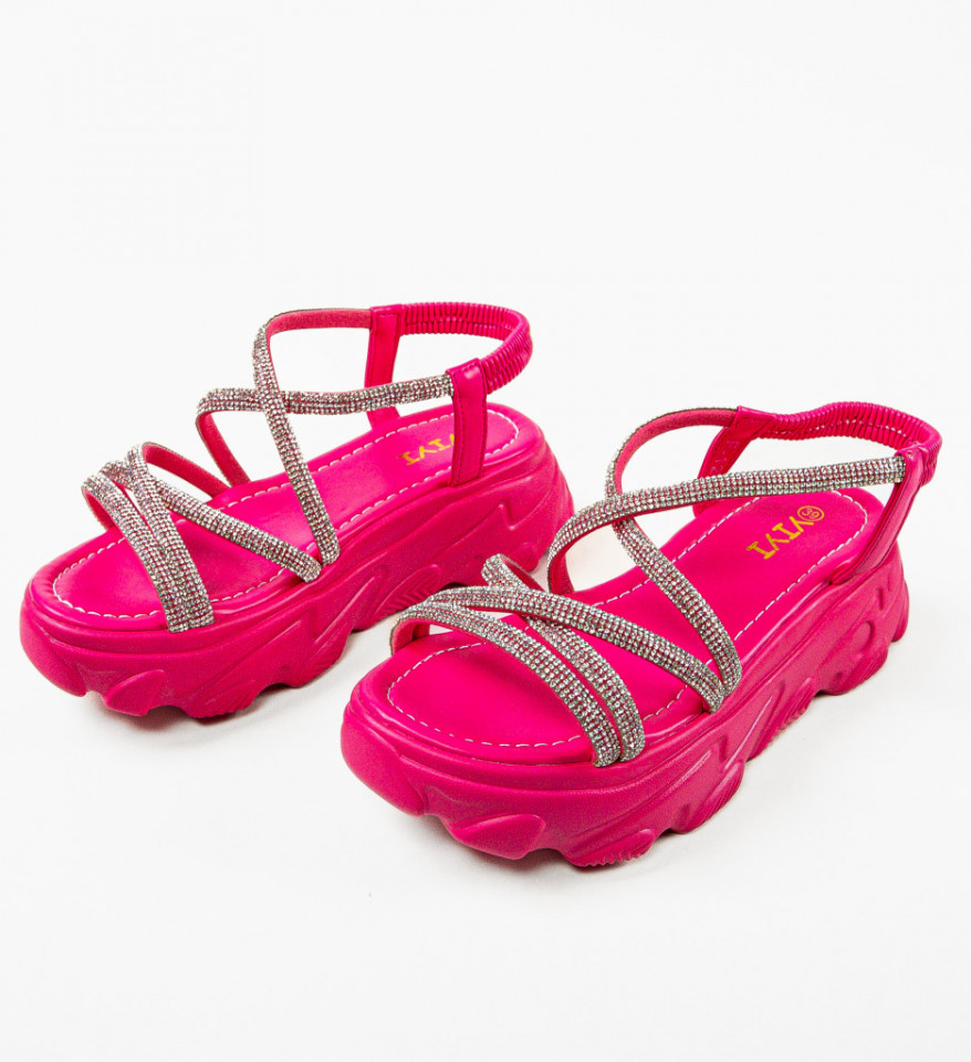 Sandale dama Zohay Fuchsia - Img 2