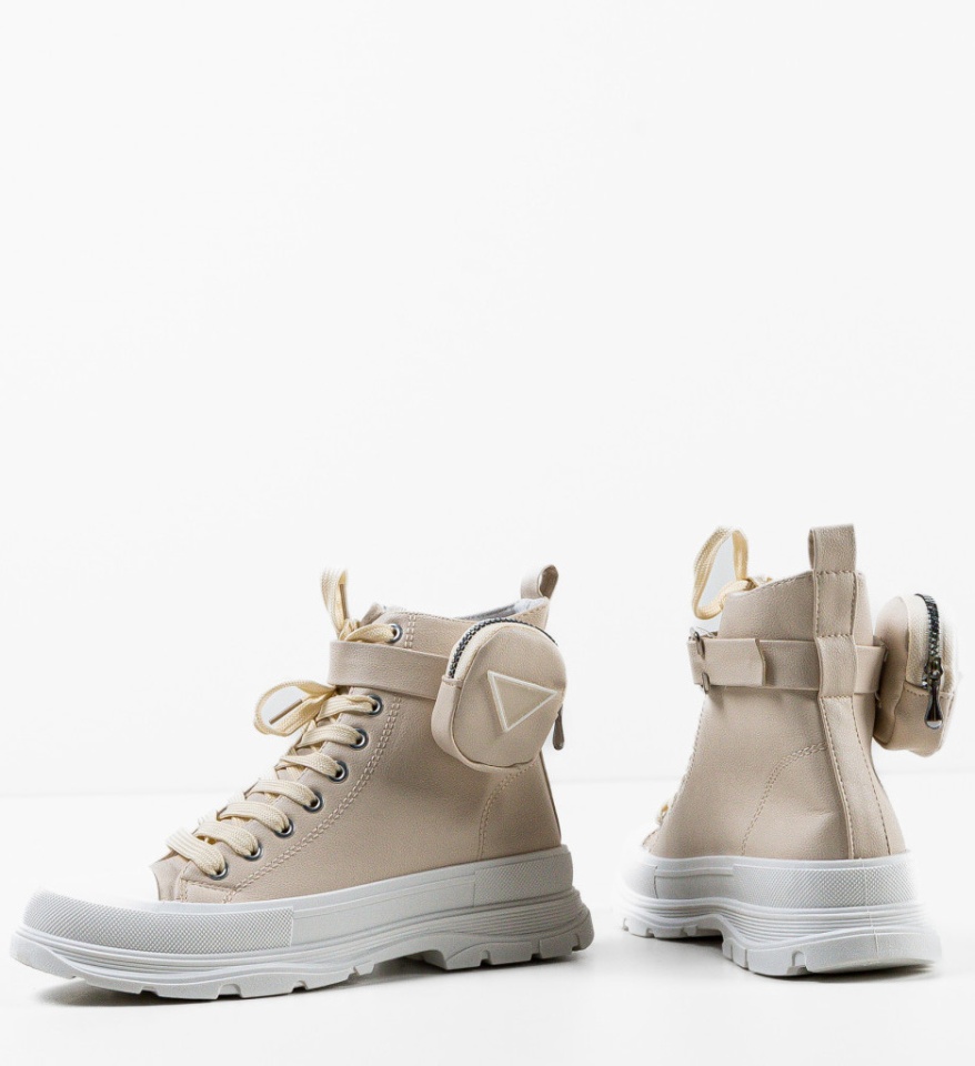 Sneackers dama Lara Bej - Img 10