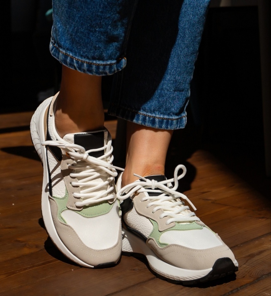 Sneakers dama Alina Gri - Img 5