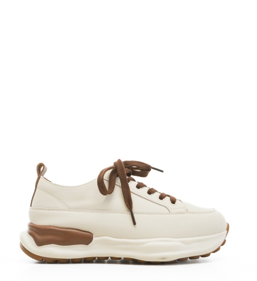 Sneakers dama Bailey Bej 5 - Img 2