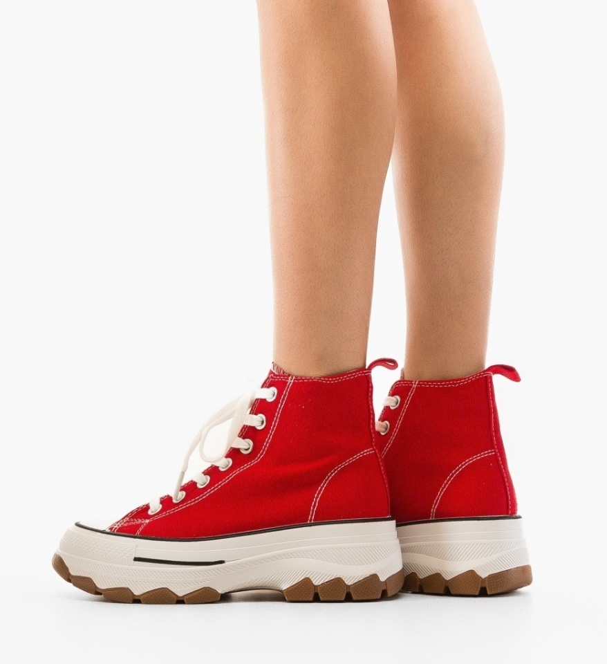 Sneakers dama Blait Rosii - Img 5