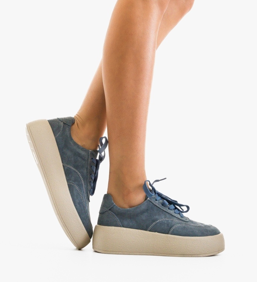 Sneakers dama Brittni Albastri - Img 1