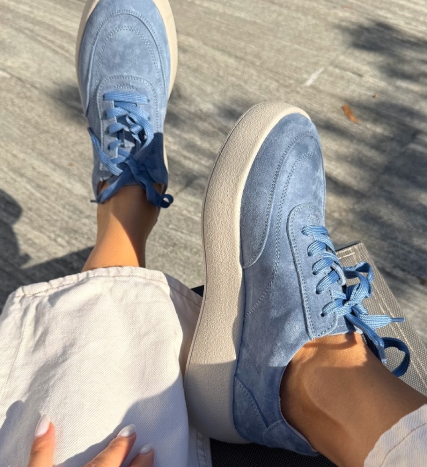 Sneakers dama Brittni Albastri - Img 5