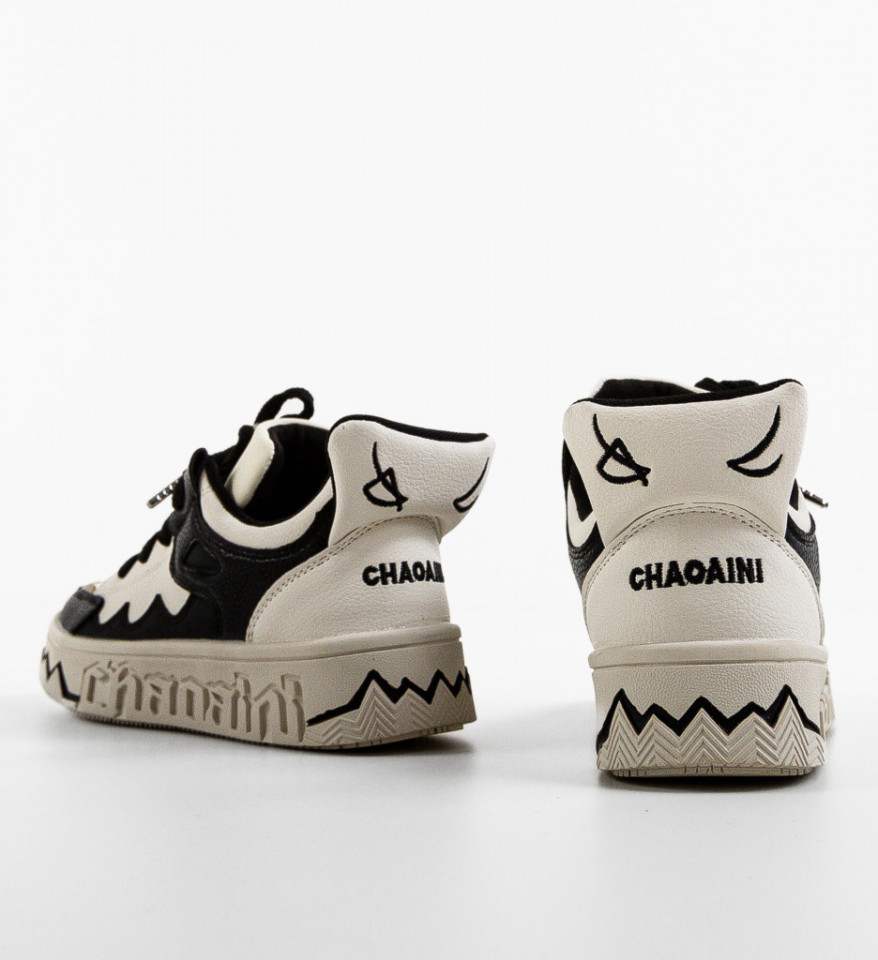 Sneakers dama Chaoini Bej - Img 4