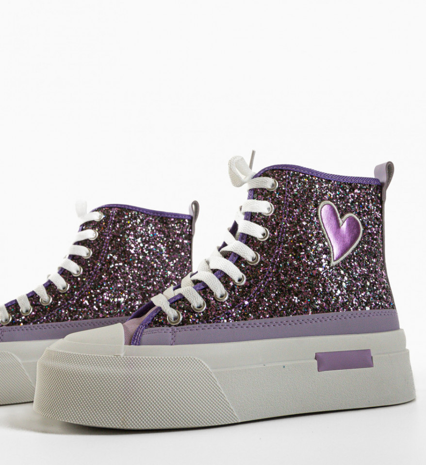 Sneakers dama Cuore Mov - Img 2