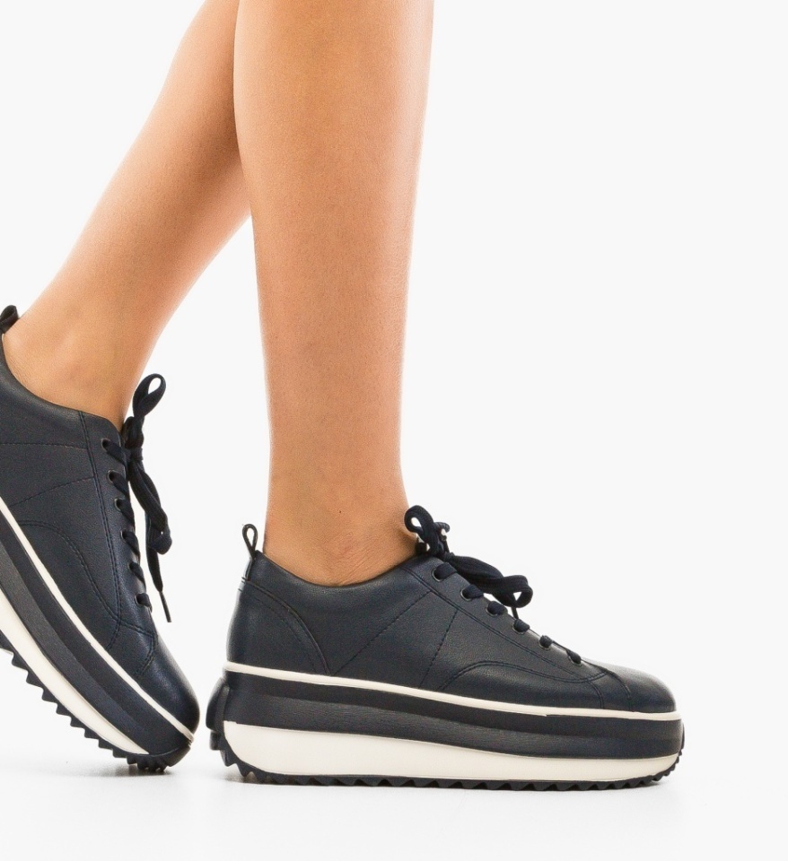 Sneakers dama Ferama Bleumarin - Img 6