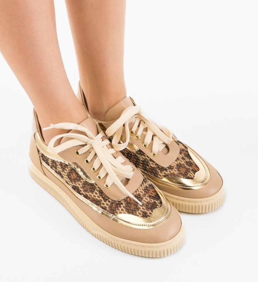 Sneakers dama Fleralis Nude - Img 6