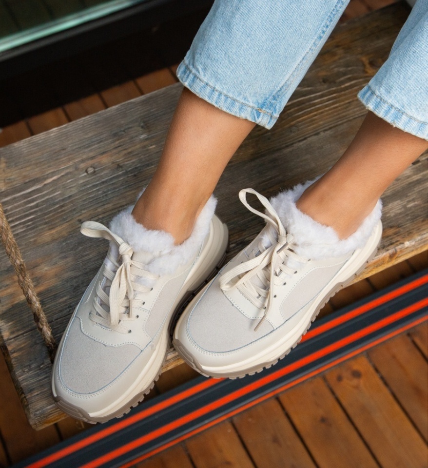 Sneakers dama Jahe Bej - Img 2