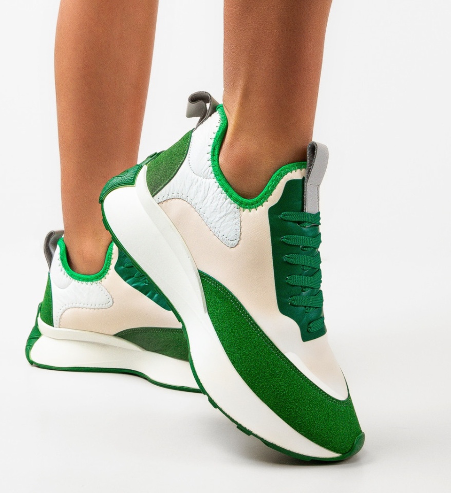 Sneakers dama Londan Verzi - Img 6