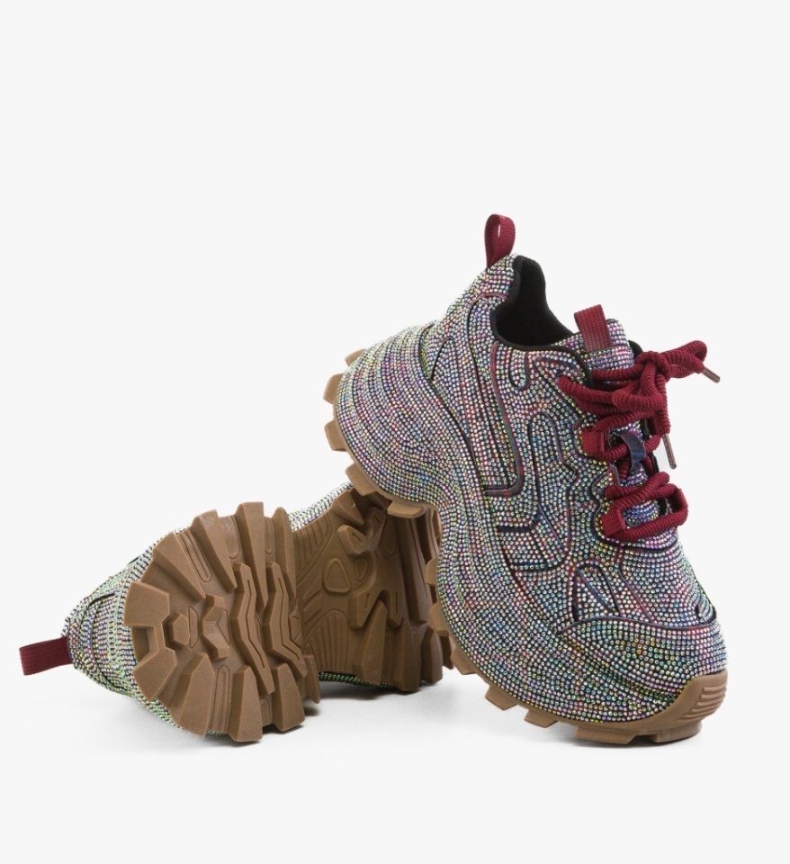 Sneakers dama Menne Gri - Img 2