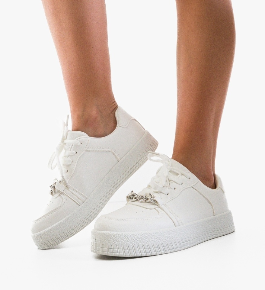 Sneakers dama Myrga Albi - Img 3