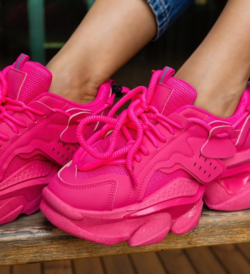 Sneakers dama Nertar Fuchsia - Img 7