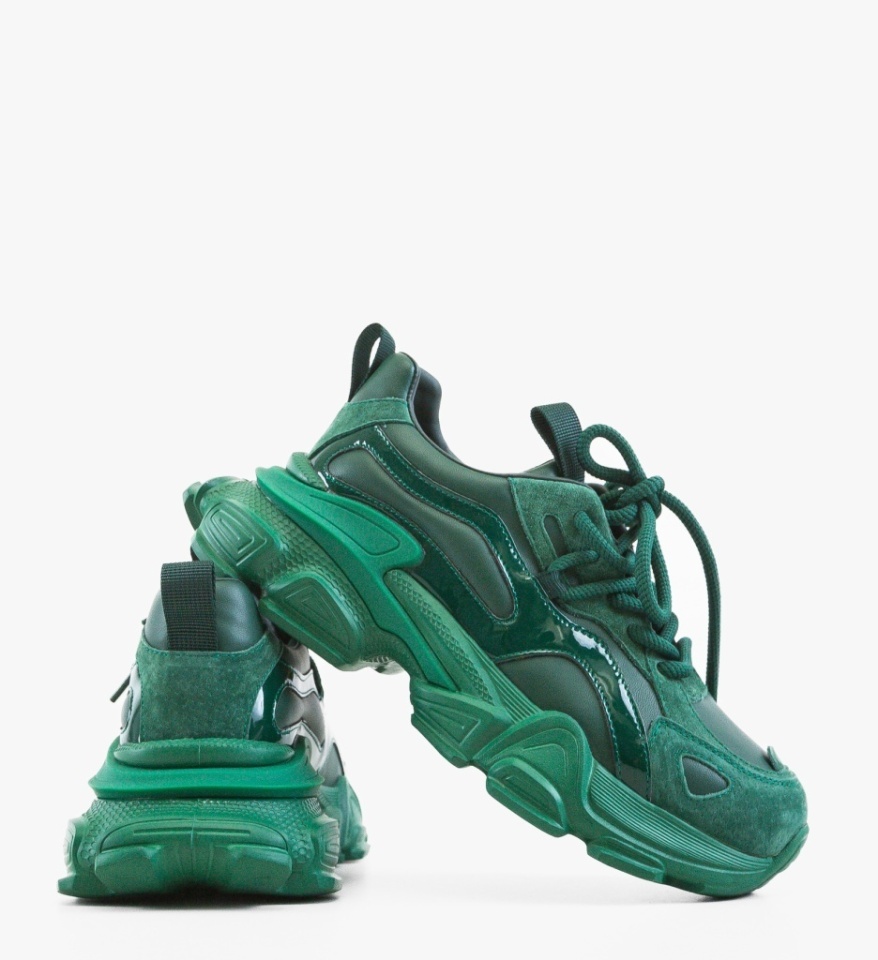 Sneakers dama Noryha Verzi - Img 3