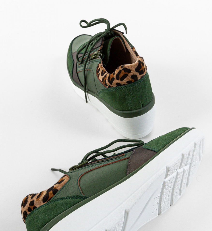 Sneakers dama Nysa Verzi - Img 4