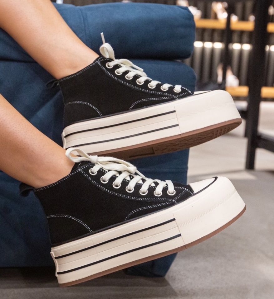 Sneakers dama Overse Negri - Img 2