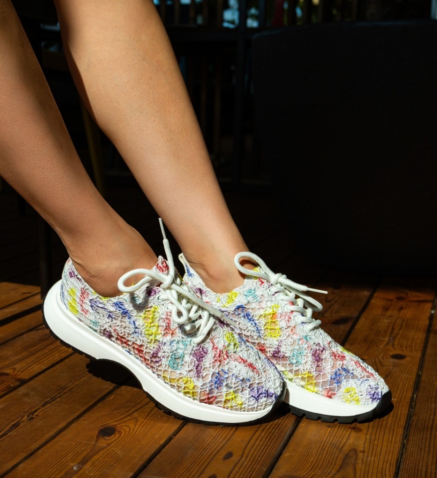 Sneakers dama Raven Multi 2 - Img 6