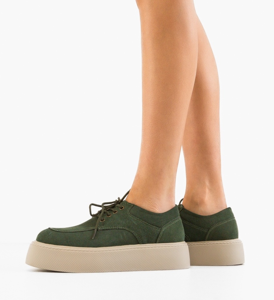 Sneakers dama Sweep Verzi - Img 7