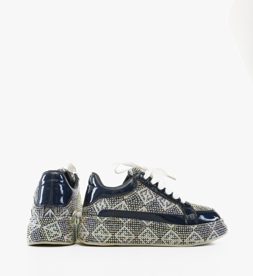 Sneakers dama Trente Bleumarin - Img 2