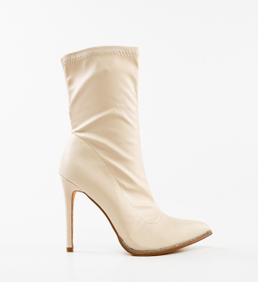 Botine dama Aegis Bej
