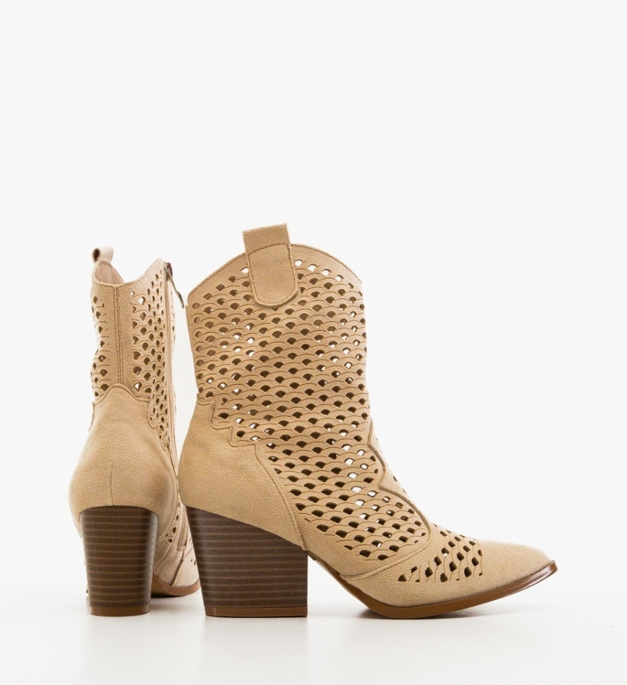Botine dama Cameron Bej - Img 3