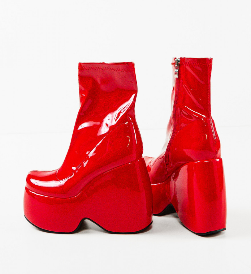 Botine dama Cosmo Rosii - Img 2