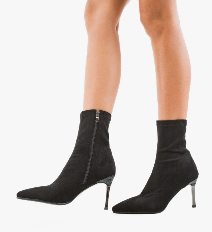 Botine dama Crebb Negre - Img 5