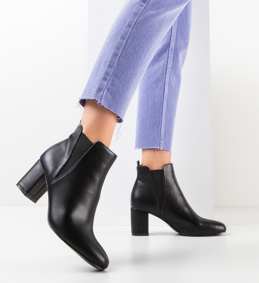 Botine dama Floyd Negre - Img 5