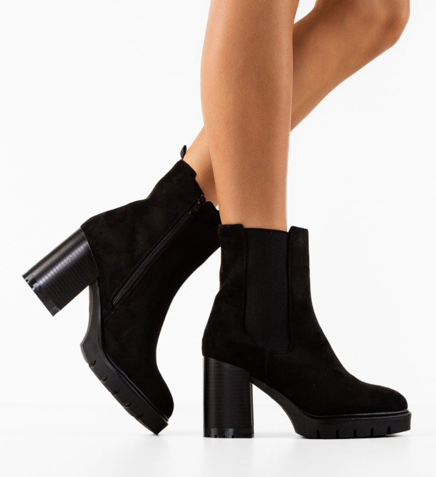 Botine dama Gideon Negre - Img 6