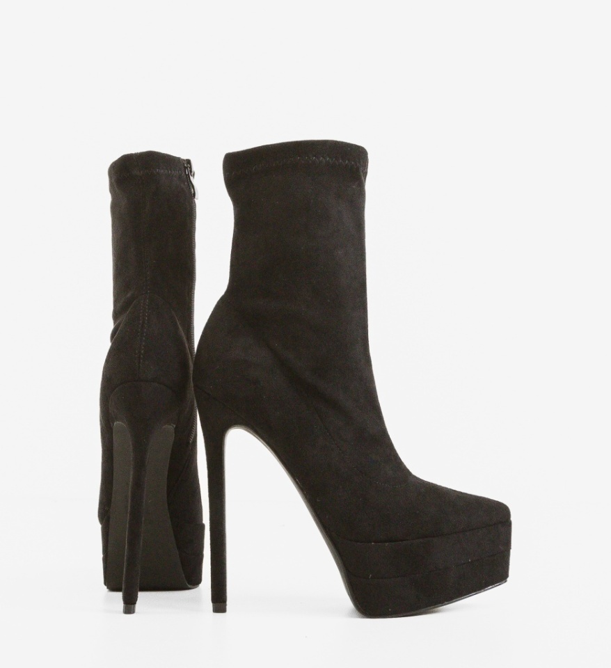 Botine dama Kazmire Negre 3 - Img 2