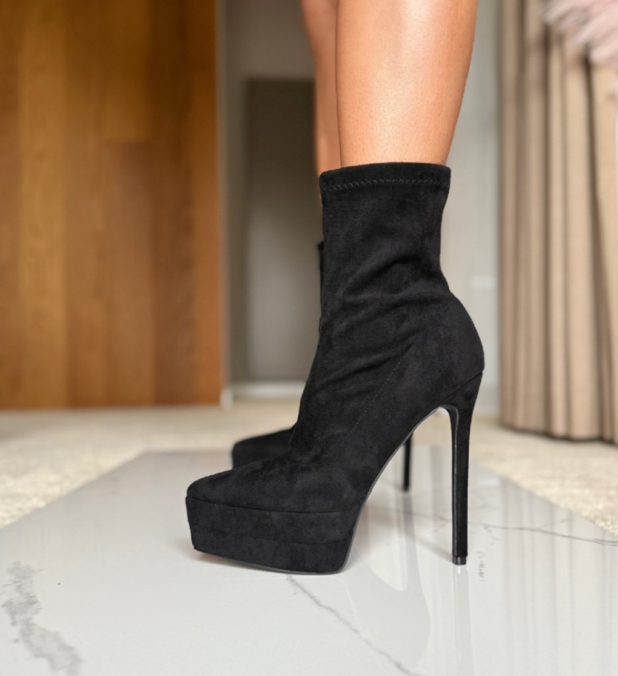 Botine dama Kazmire Negre 3 - Img 9