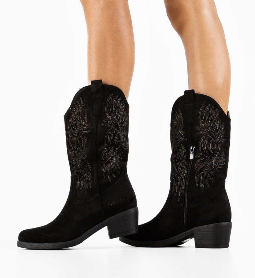 Botine dama Letty Negre - Img 3