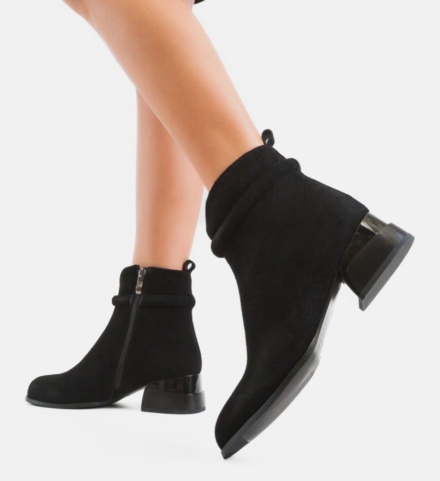 Botine dama Mady Negre - Img 5
