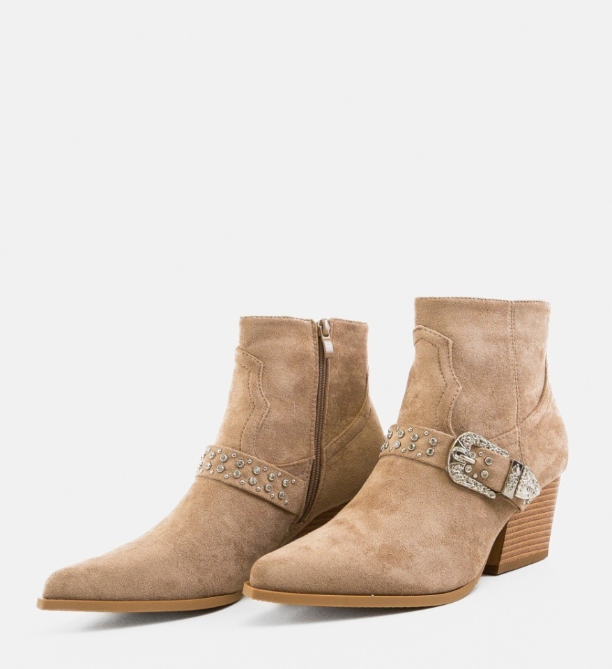 Botine dama Merra Khaki - Img 3
