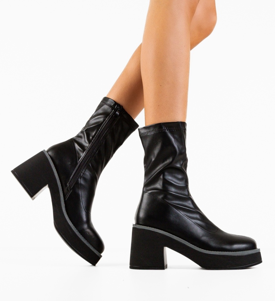 Botine dama Naom Negre - Img 7