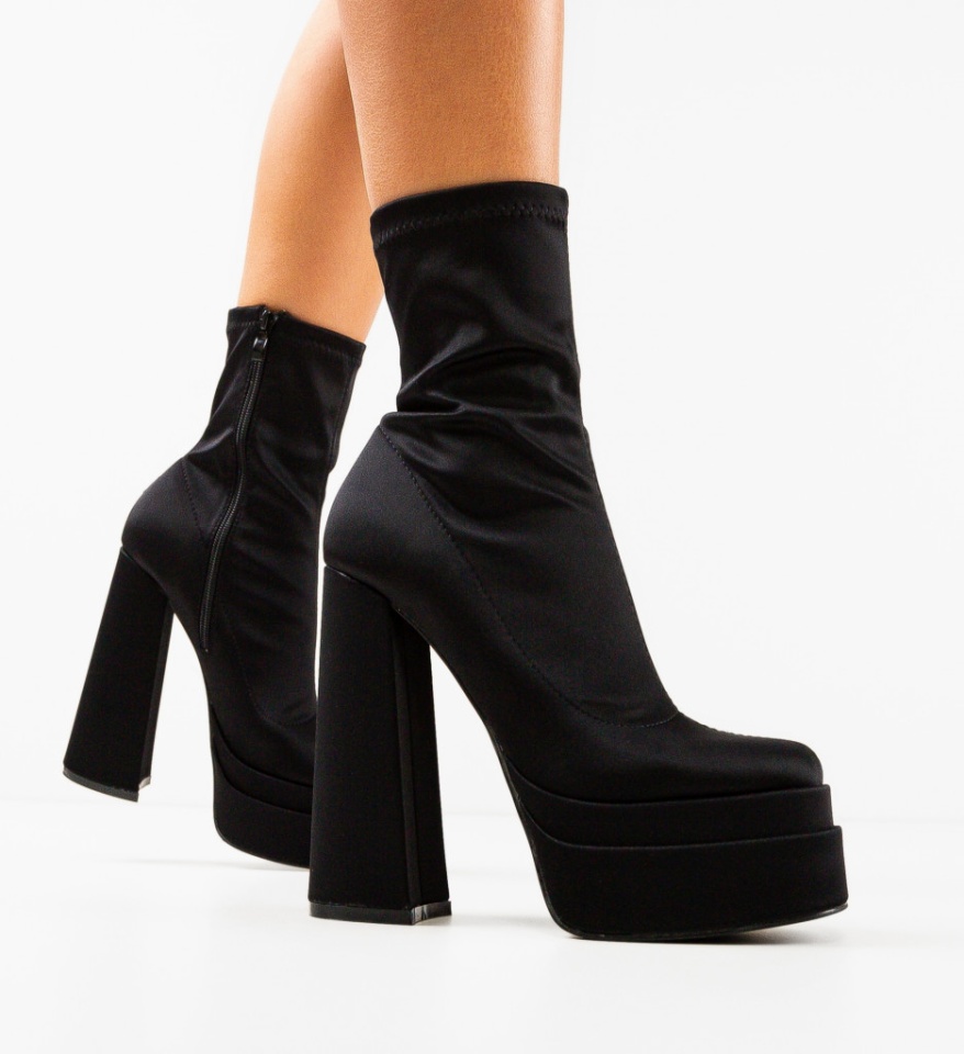 Botine dama Platona Negre - Img 7