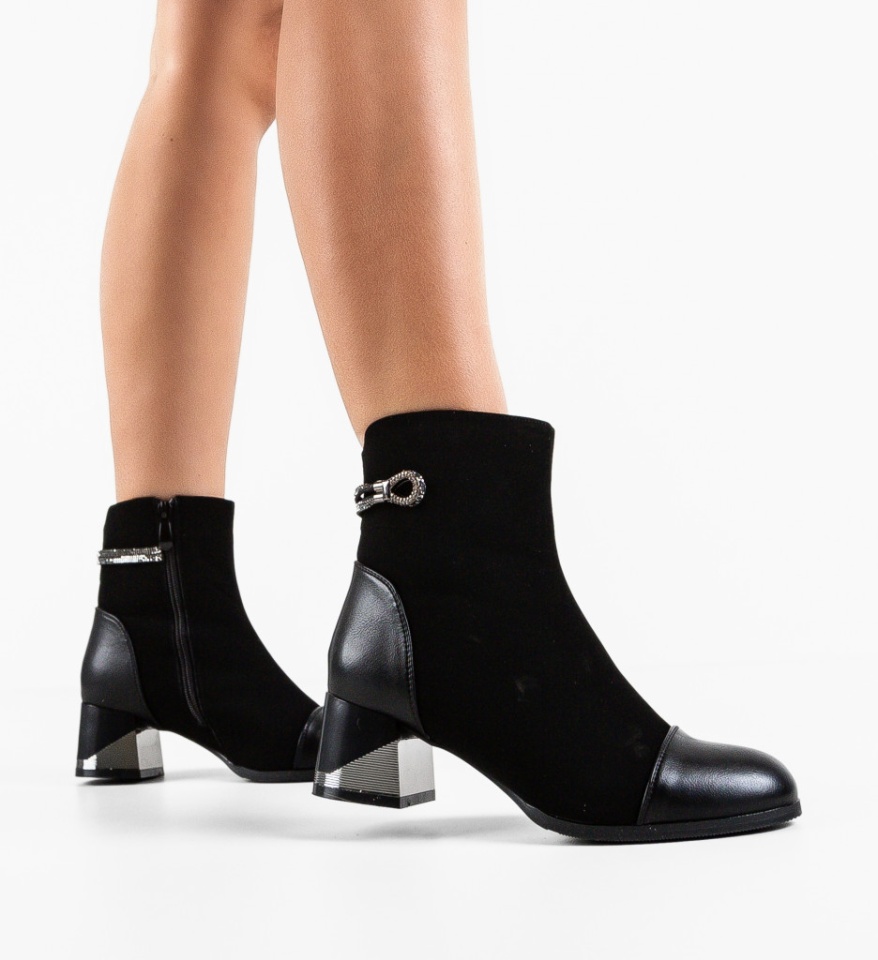 Botine dama Riggs Negre - Img 6