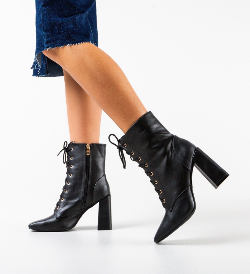 Botine dama Rupert Negre - Img 8