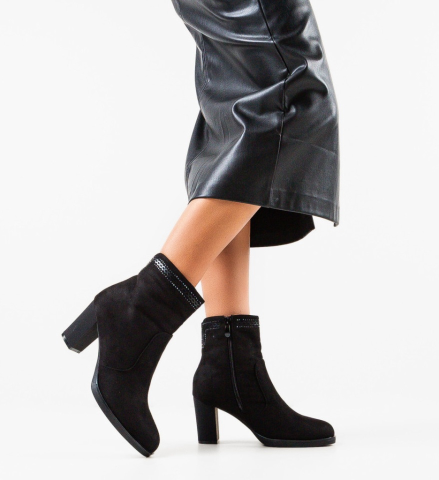 Botine dama Sawyer Negre - Img 5