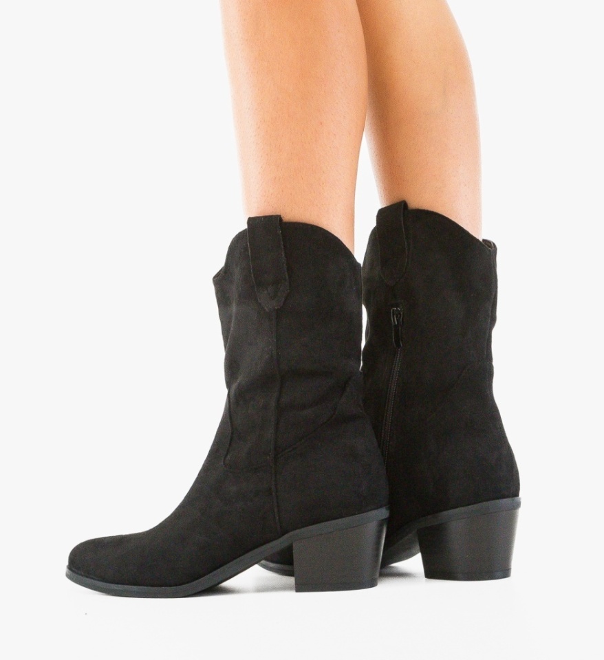 Botine dama Trina Negre - Img 4