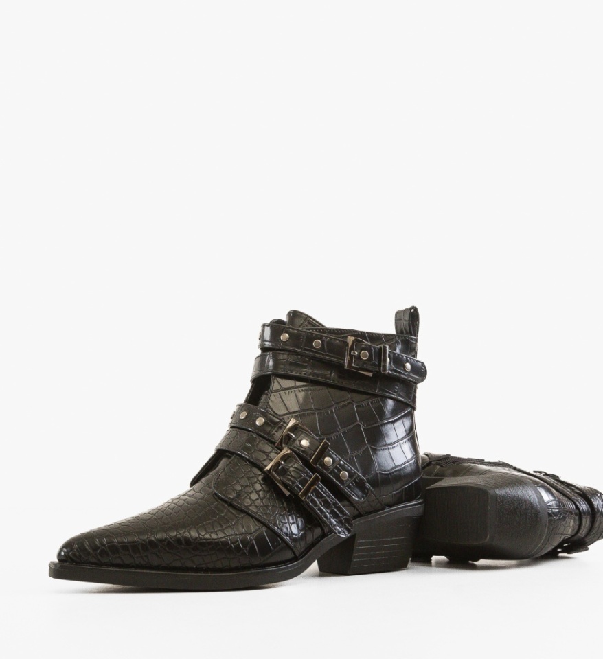 Botine dama Uzoma Negre - Img 2