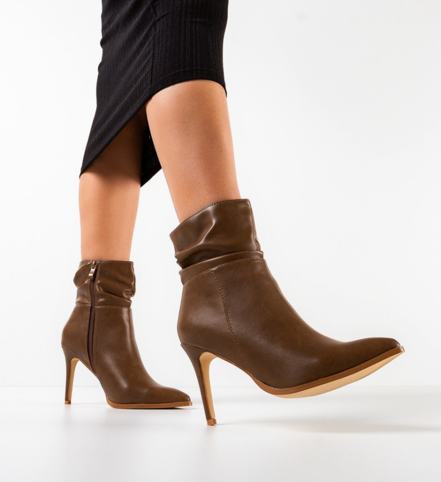 Botine dama Ving Camel - Img 7