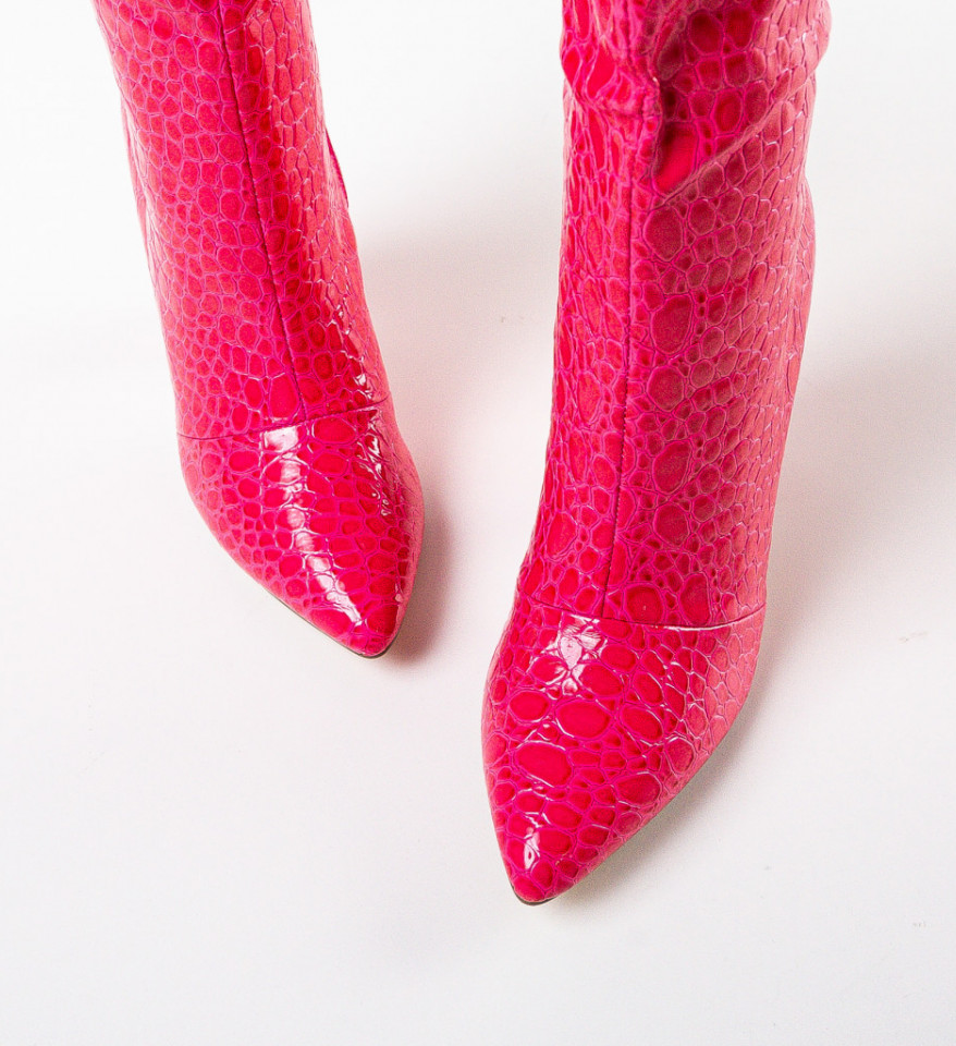 Cizme dama Ezekiel Fuchsia - Img 12