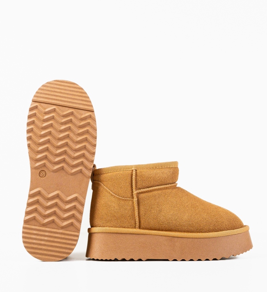 Cizme tip Ug Nour Camel - Img 2