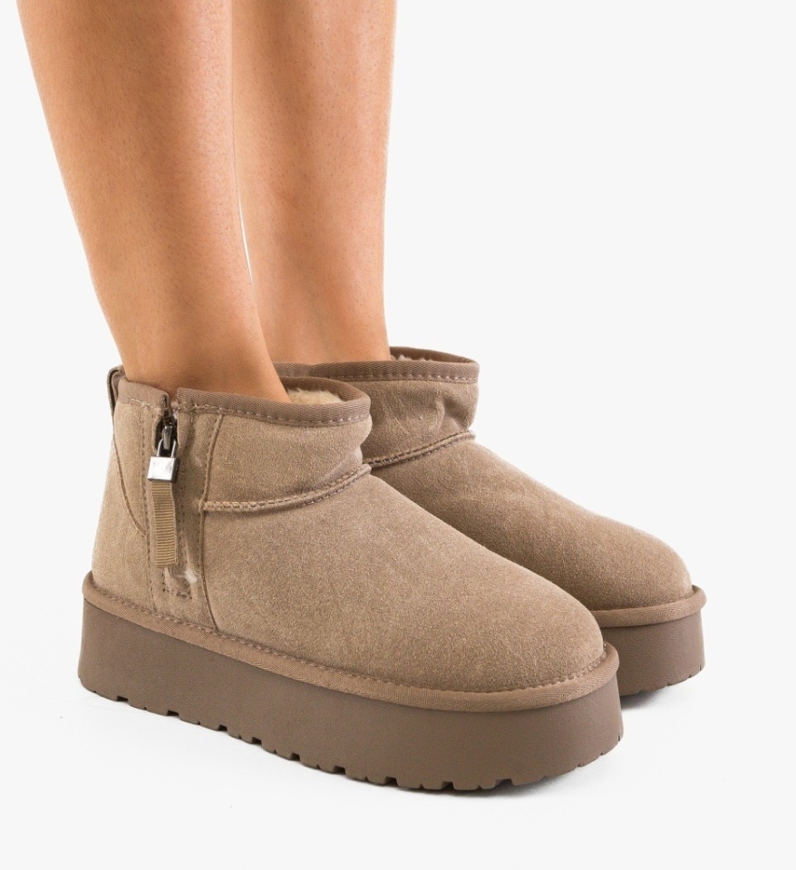 Cizme tip Ug Ritals Khaki - Img 6