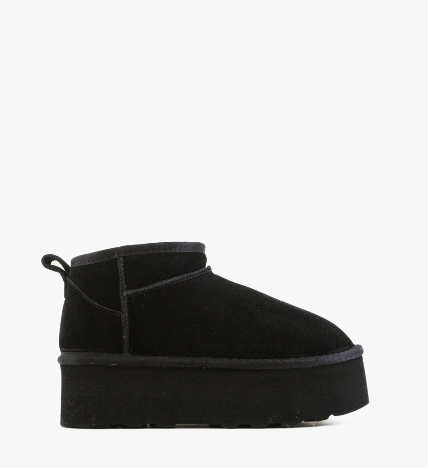 Cizme tip Ug Zayne Negre - Img 2