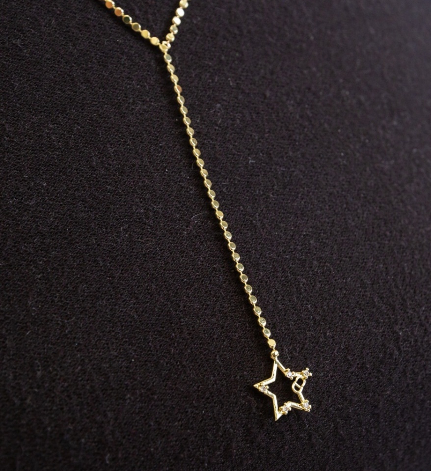 Colier Star Auriu - Img 4