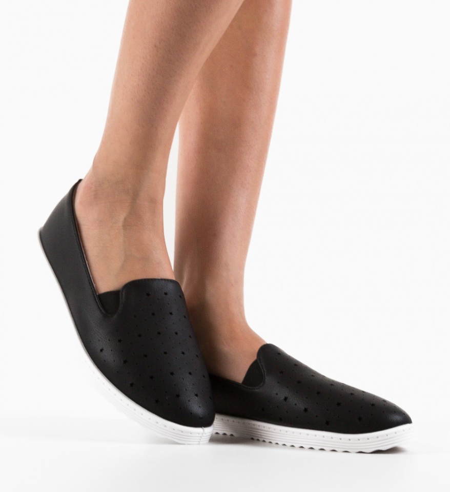 Espadrile Casual Starru Negre - Img 6