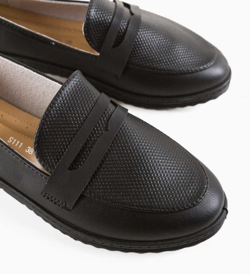 Espadrile Casual Zambiylle Negre - Img 4